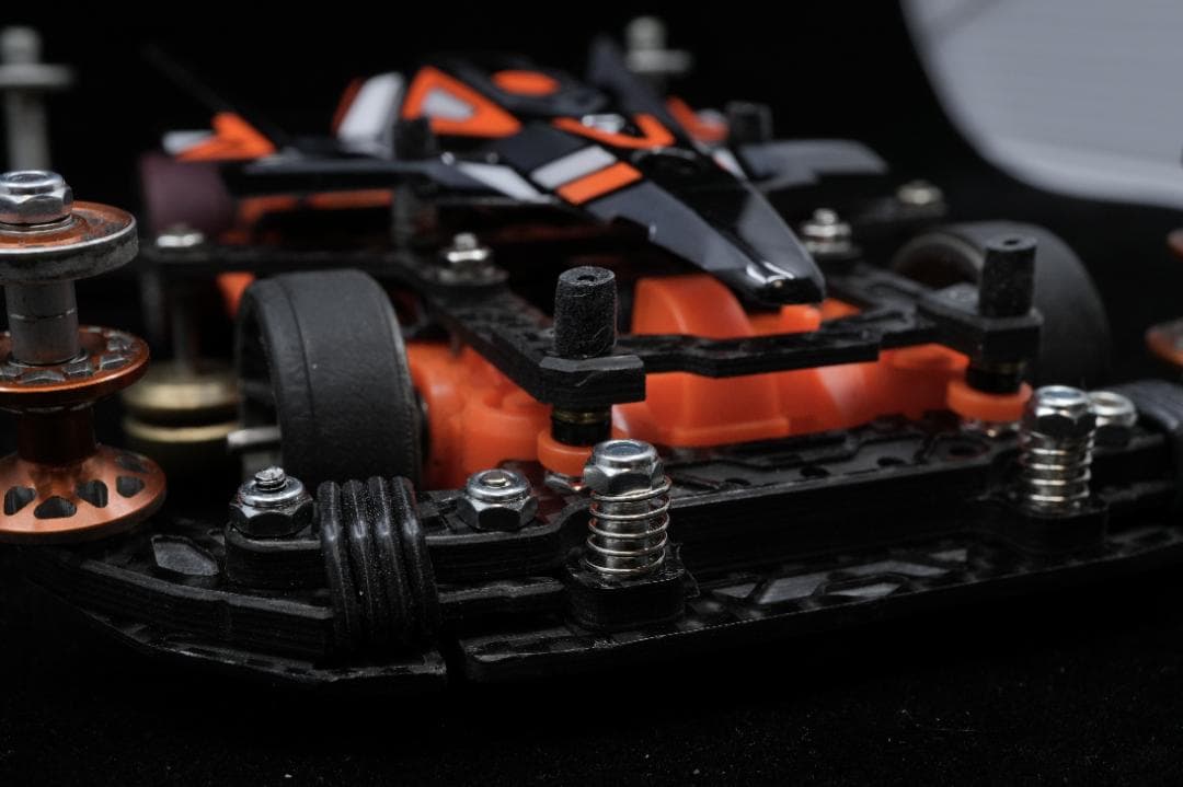 ミニ四駆　タミヤ　MSフレキ完成品　ウイニングバード　闇機甲