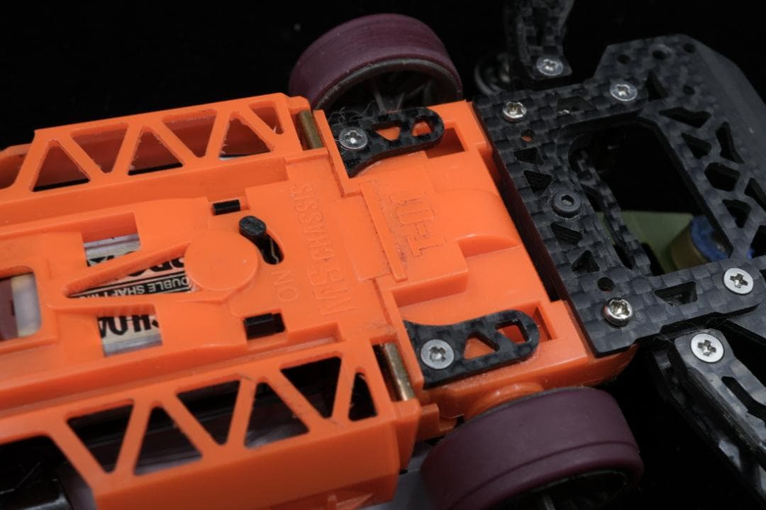 ミニ四駆　タミヤ　MSフレキ完成品　ウイニングバード　闇機甲