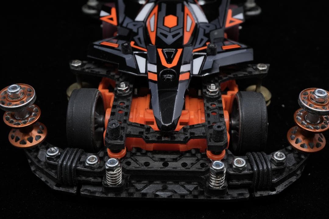 ミニ四駆　タミヤ　MSフレキ完成品　ウイニングバード　闇機甲