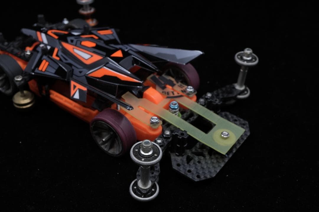 ミニ四駆　タミヤ　MSフレキ完成品　ウイニングバード　闇機甲