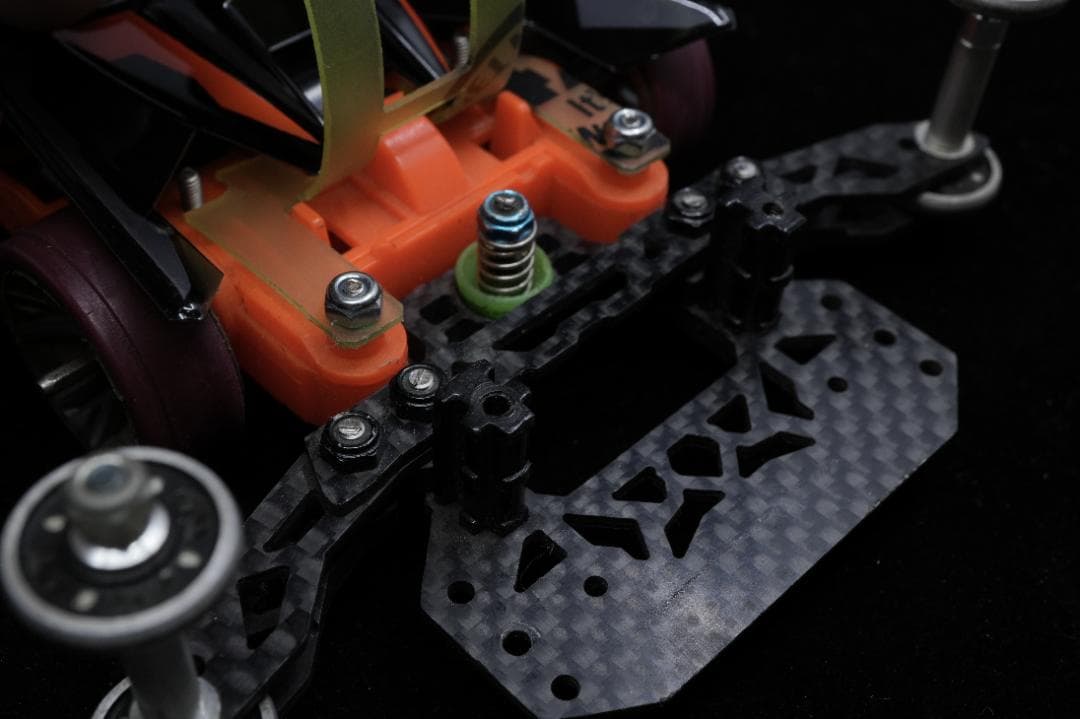 ミニ四駆　タミヤ　MSフレキ完成品　ウイニングバード　闇機甲