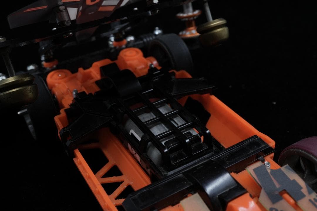 ミニ四駆　タミヤ　MSフレキ完成品　ウイニングバード　闇機甲