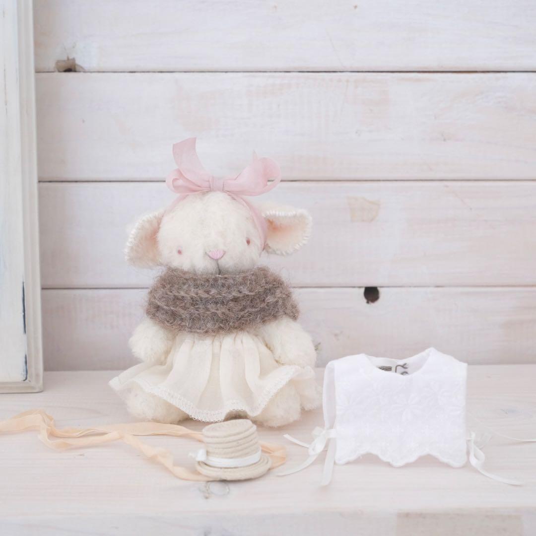 ひつじのぬいぐるみ　テディベア　teddy bear ひつじ