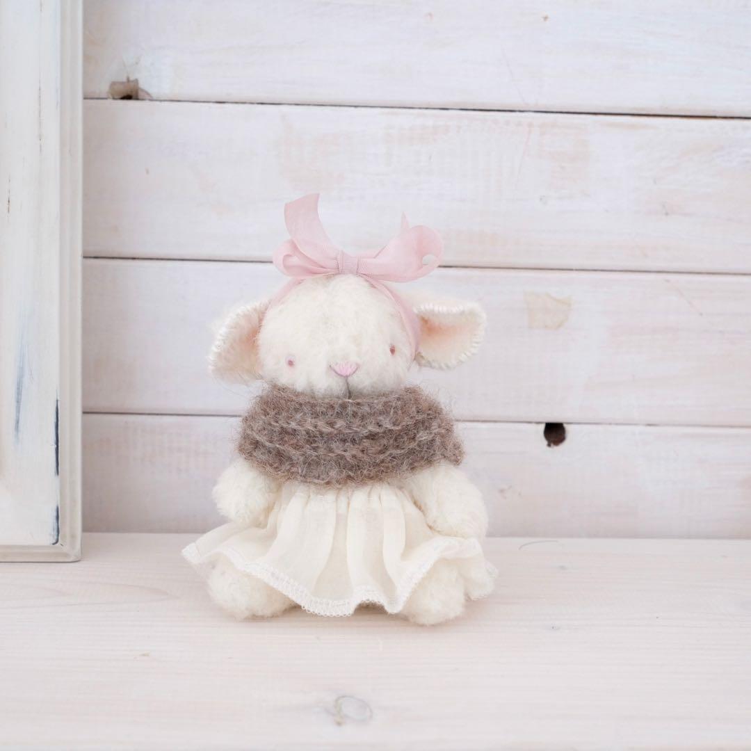 ひつじのぬいぐるみ　テディベア　teddy bear ひつじ