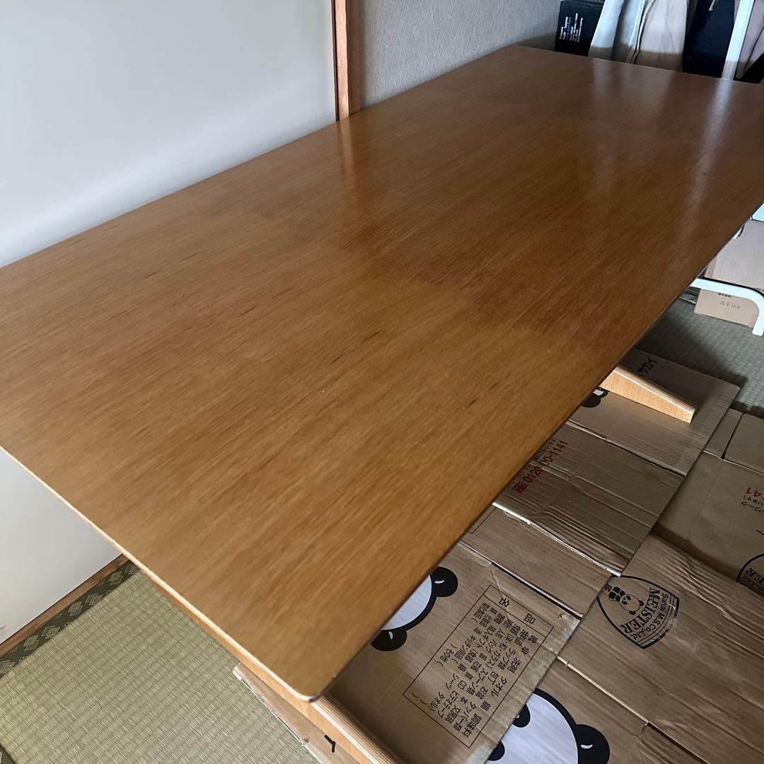 無印良品　リビングでもダイニングでもつかえるテーブルソファセット