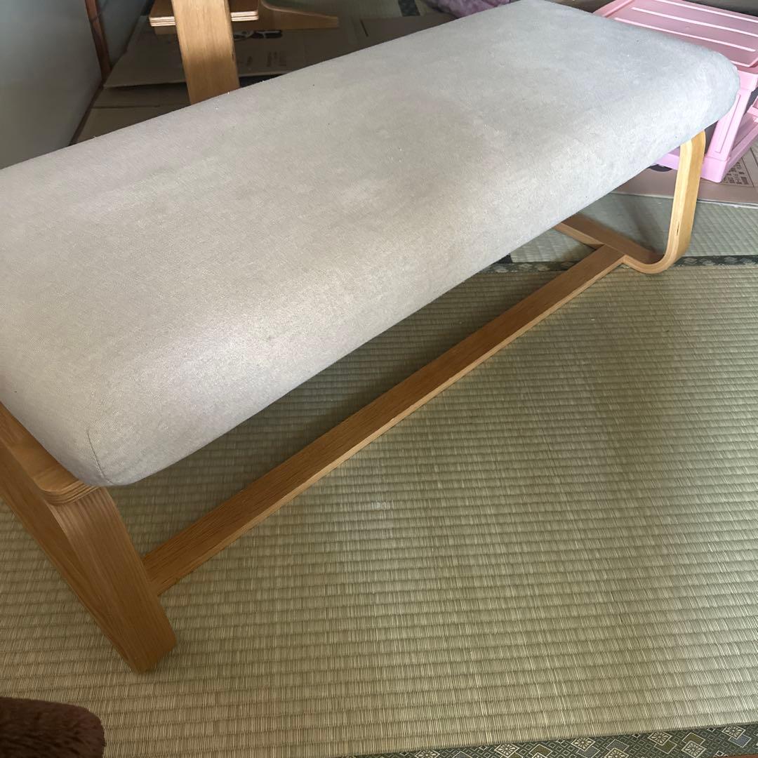 無印良品　リビングでもダイニングでもつかえるテーブルソファセット