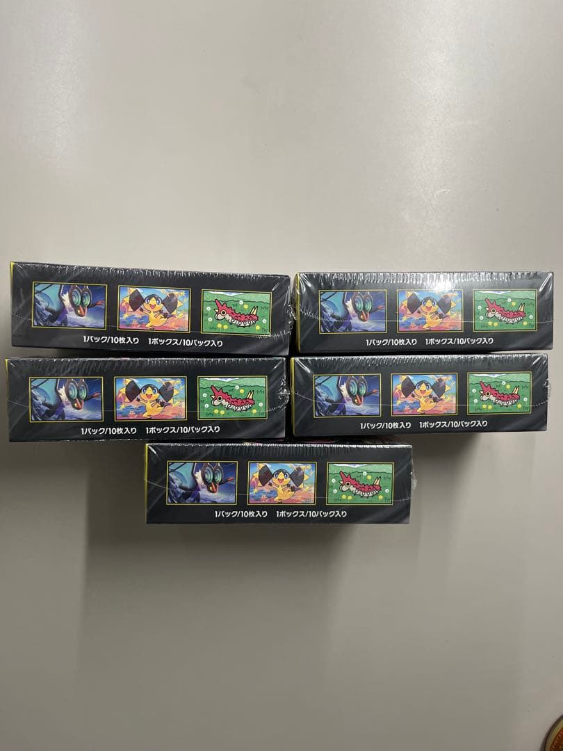 ポケモンカードMEGA ハイクラスパックドリームex シュリンク付き5BOX