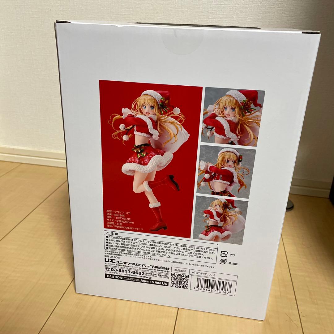 森倉円イラスト　サンタガール　塗装済み完成品