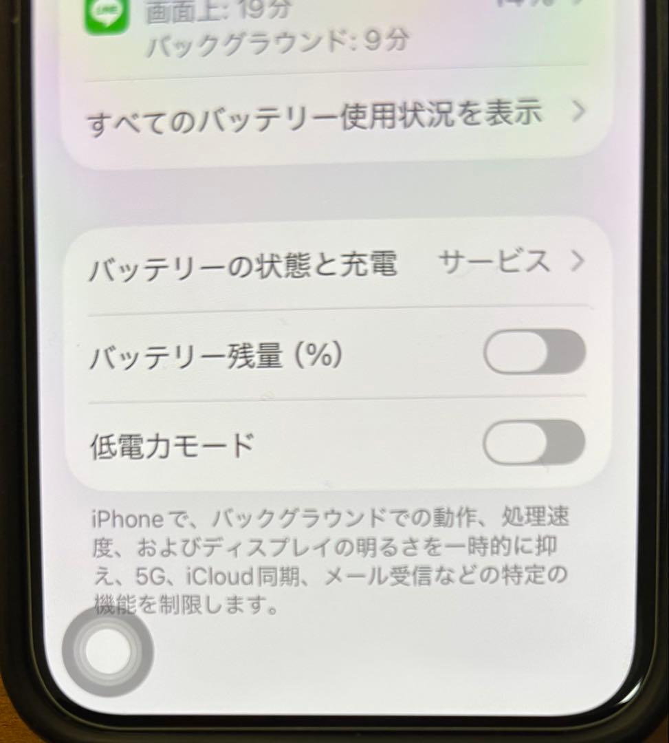 Apple iPhone 12mini 青　希望があればケース付き