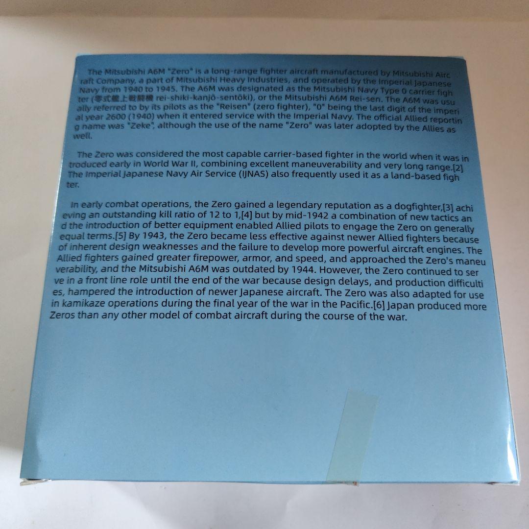 希少 迫力満点金属製 1/72 海軍零式艦上戦闘機 零戦 スタンド付き