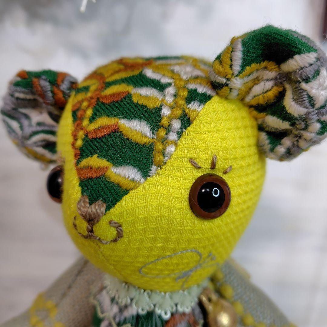 ミナペルホネン＊ハンドメイド＊ぬいぐるみ＊テディベア＊85