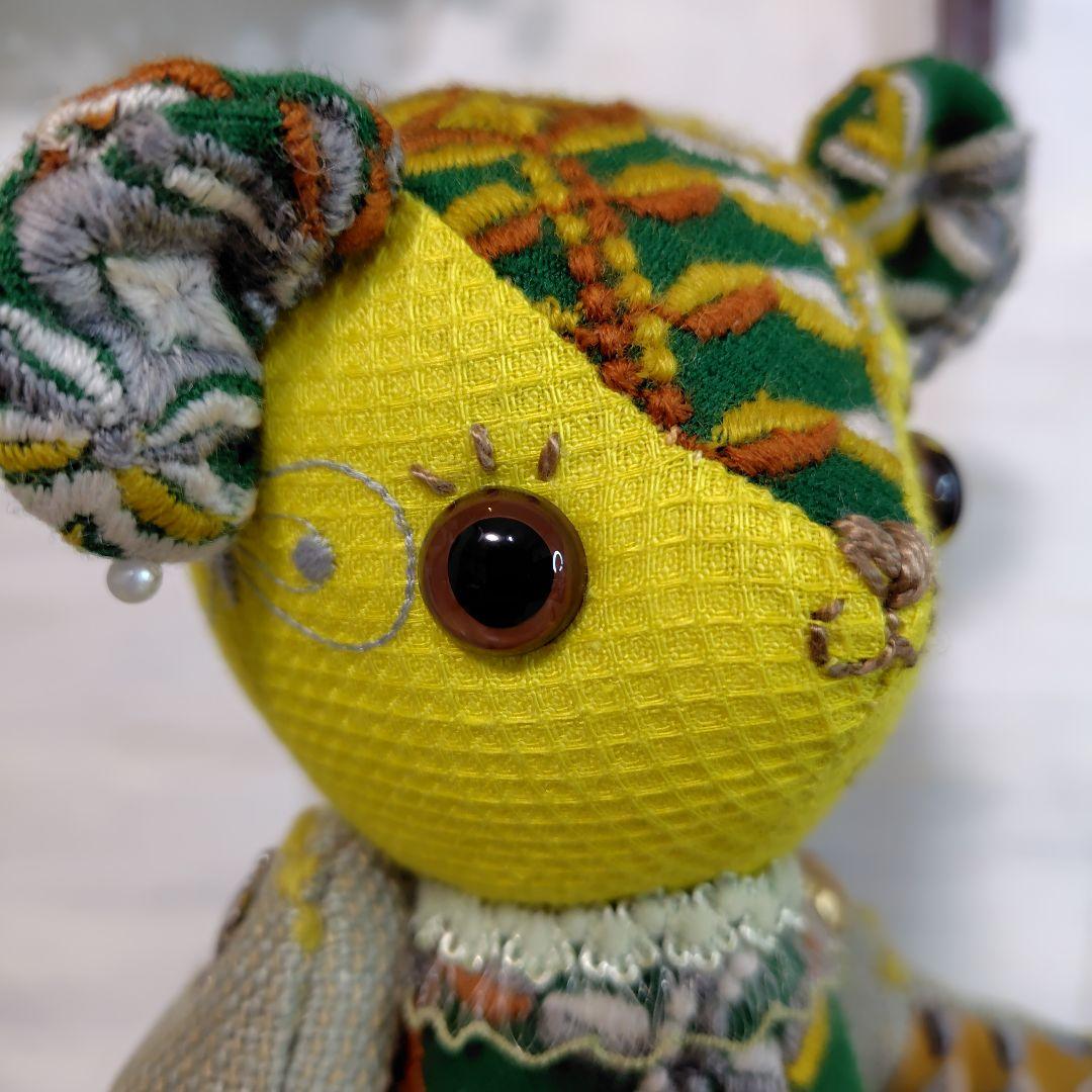 ミナペルホネン＊ハンドメイド＊ぬいぐるみ＊テディベア＊85