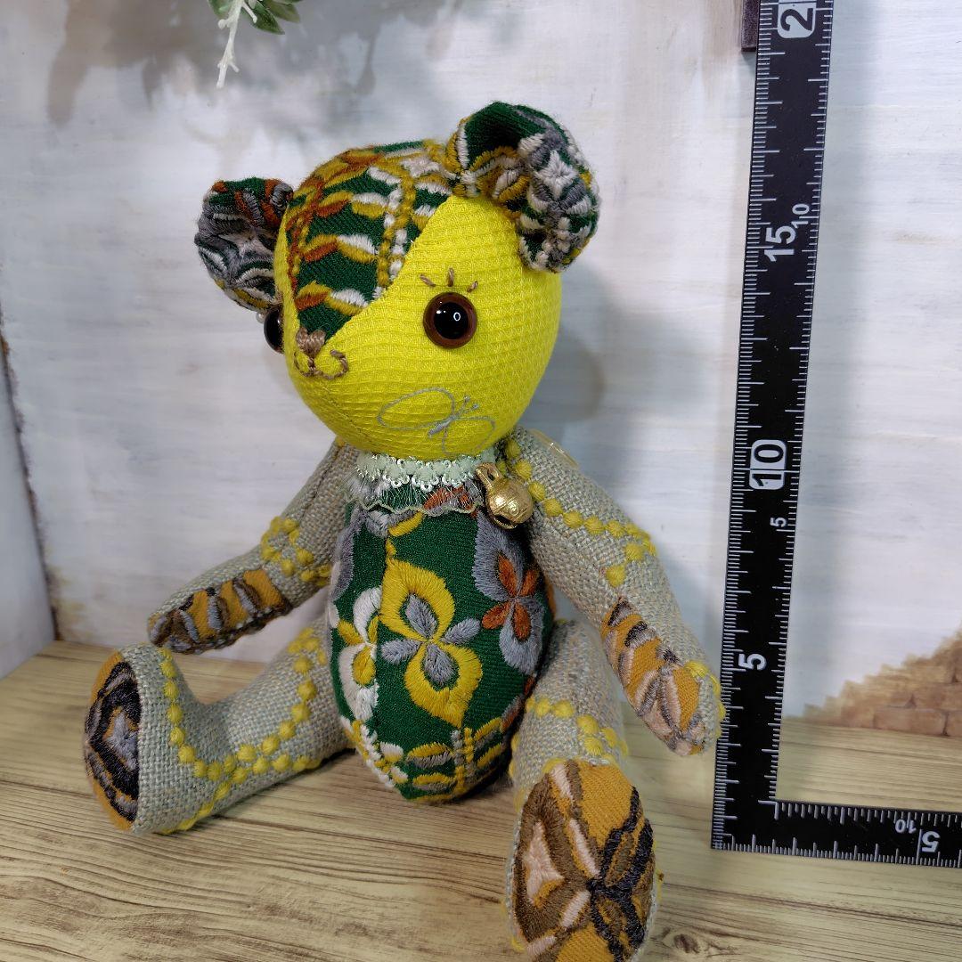 ミナペルホネン＊ハンドメイド＊ぬいぐるみ＊テディベア＊85