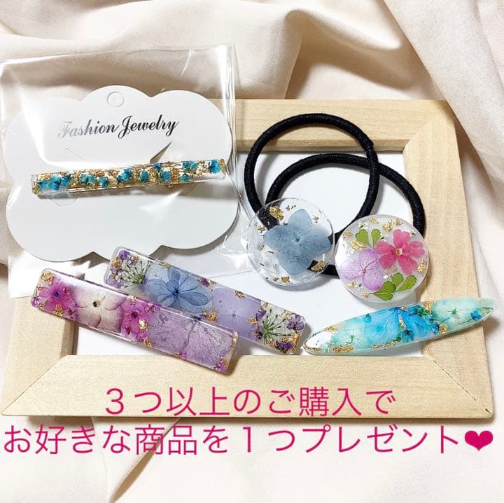 ❁︎レジンヘアゴム❁︎