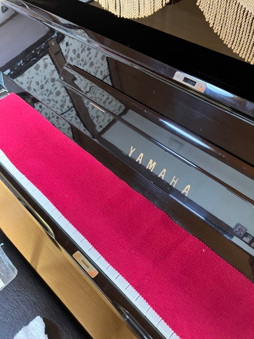 【良品】YAMAHA U3 Aアップライトピアノ椅子説明書カギ付きヤマハ　ピアノ