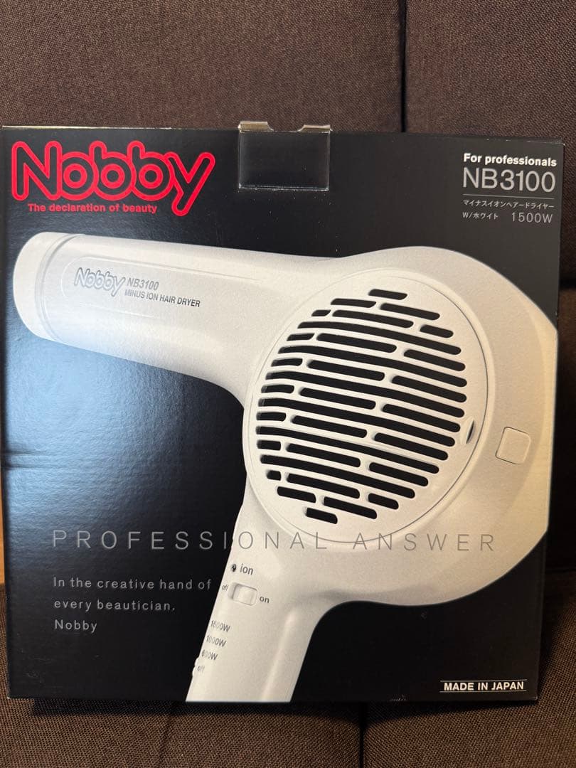 ヘアドライヤー TESCOM NB3100(W)