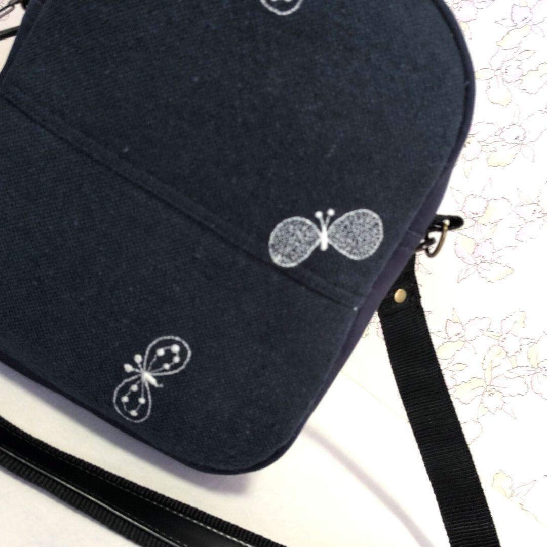 ミナペルホネン　ハンドメイド　バッグ　ミニショルダーバッグ　ChouCho