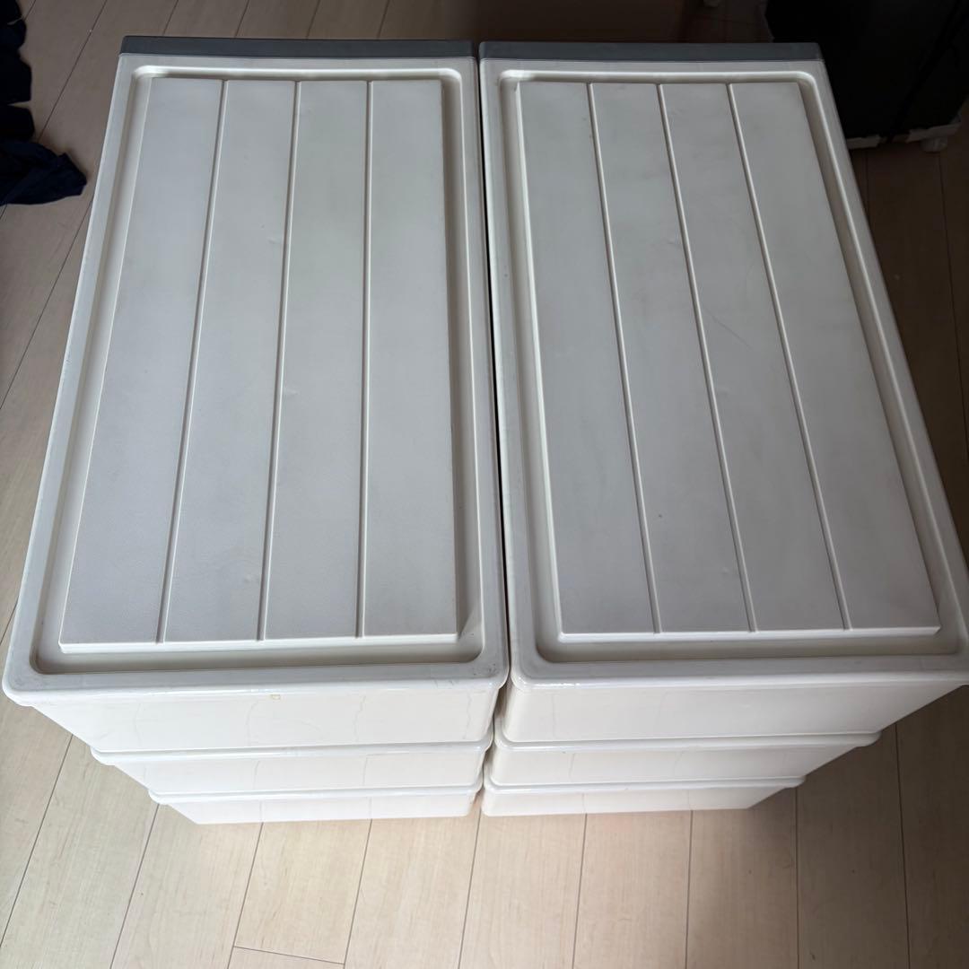 fits 衣装ケースL 6個セット