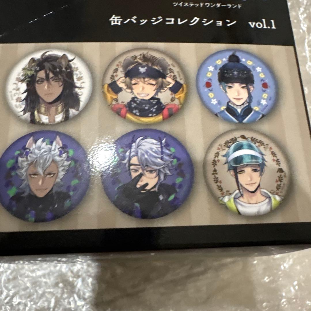 ツイステ展　缶バッチ　コレクション　vol.1 box セット　コンプ