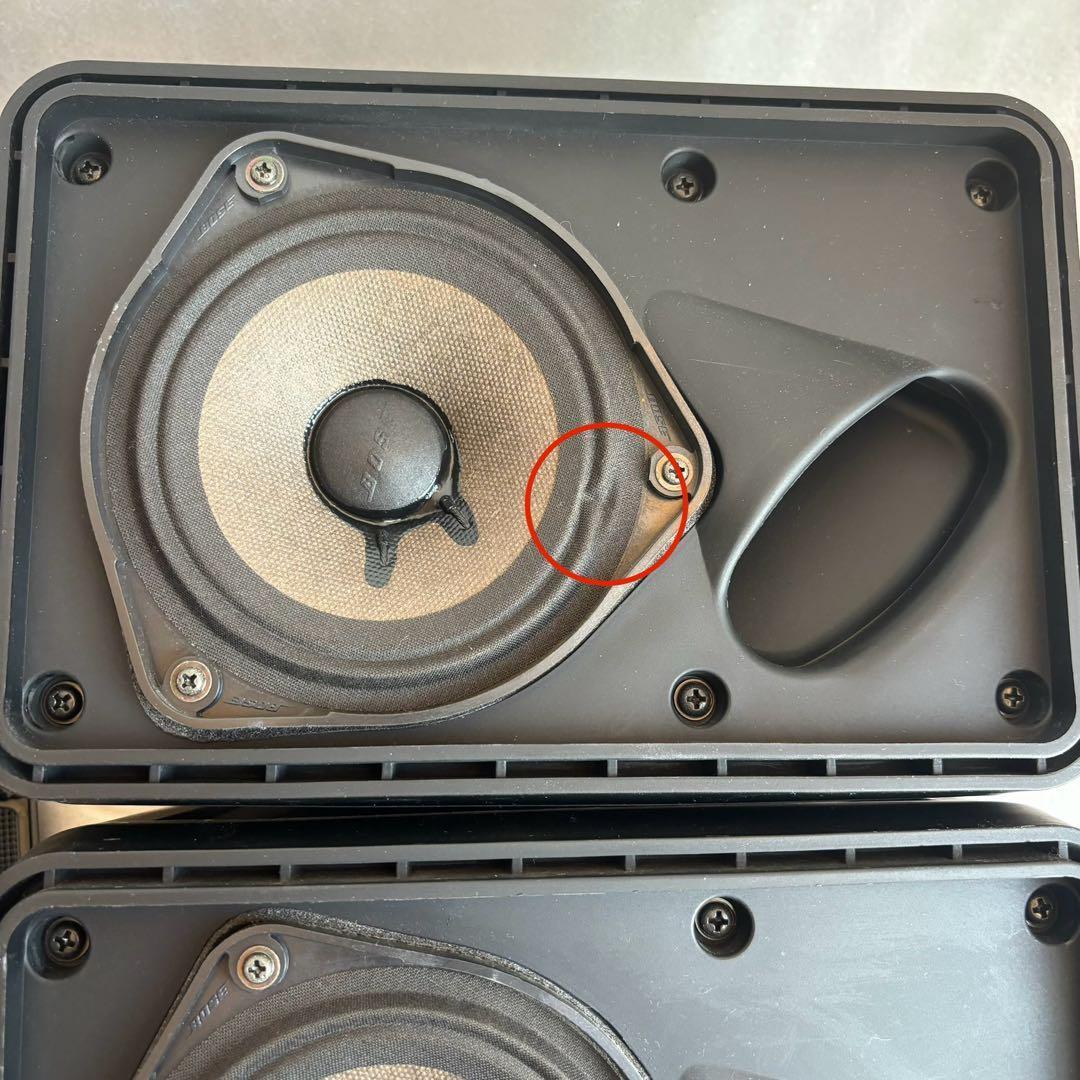 【動作確認済】BOSE 111AD スピーカーペア 吊り下げブラケット対応名機