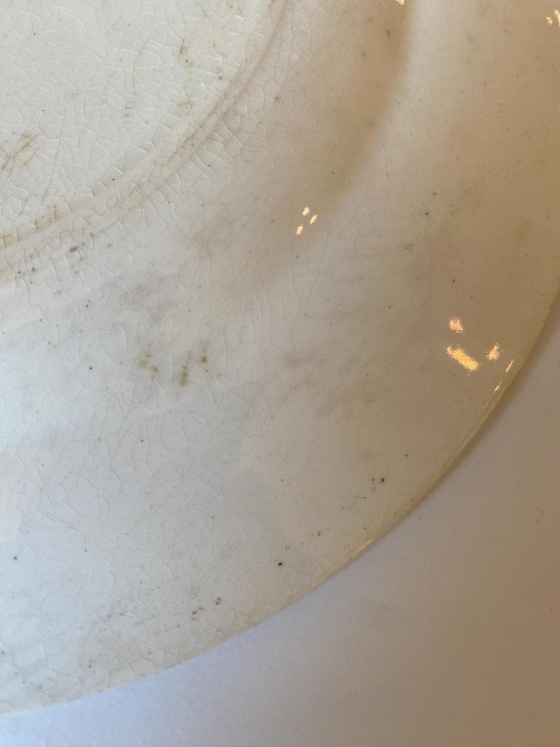 フランス アンティーク エミールブルジョワ セピア 23.5cm 平皿