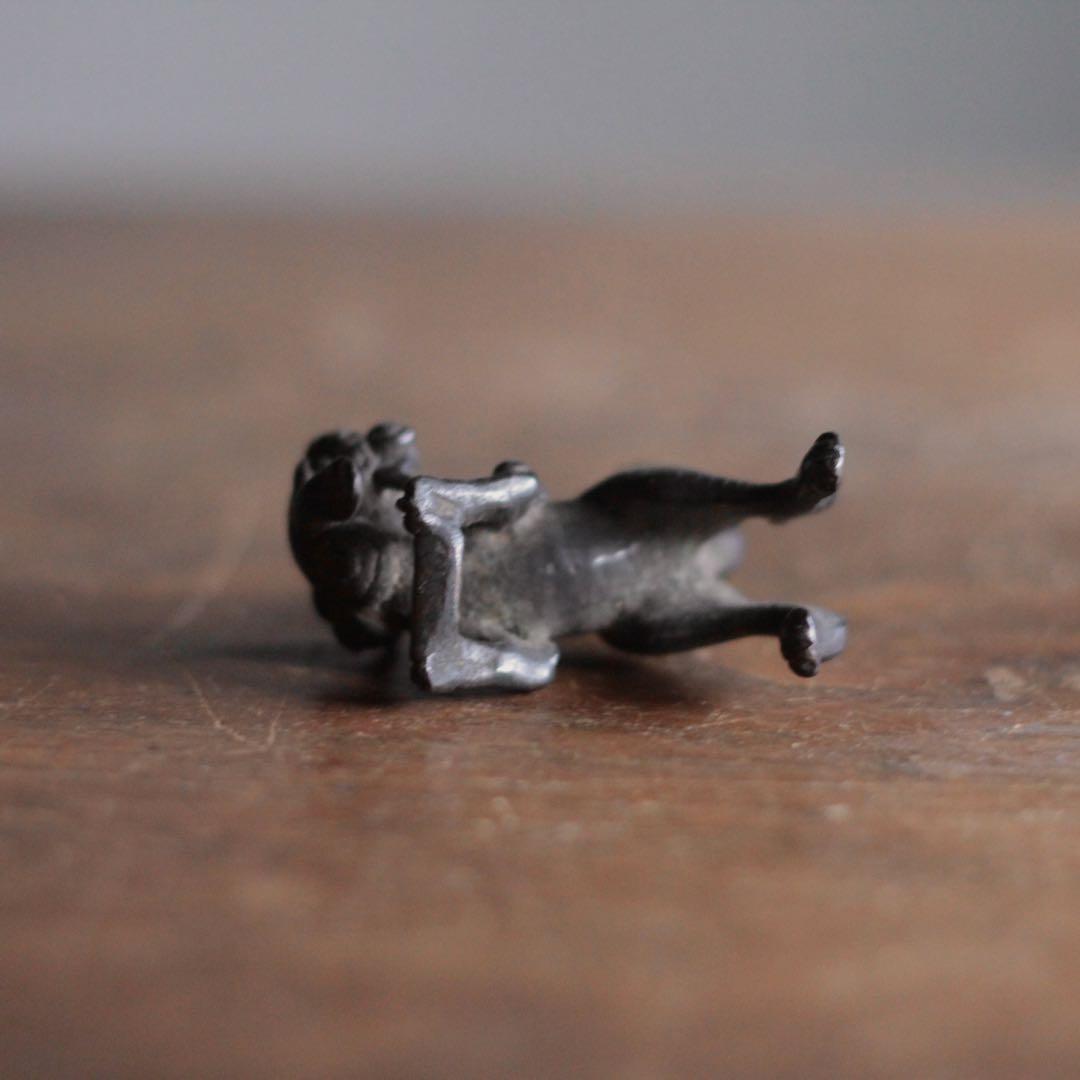 古銅 獅子 オブジェ 古美術 古道具 アンティーク