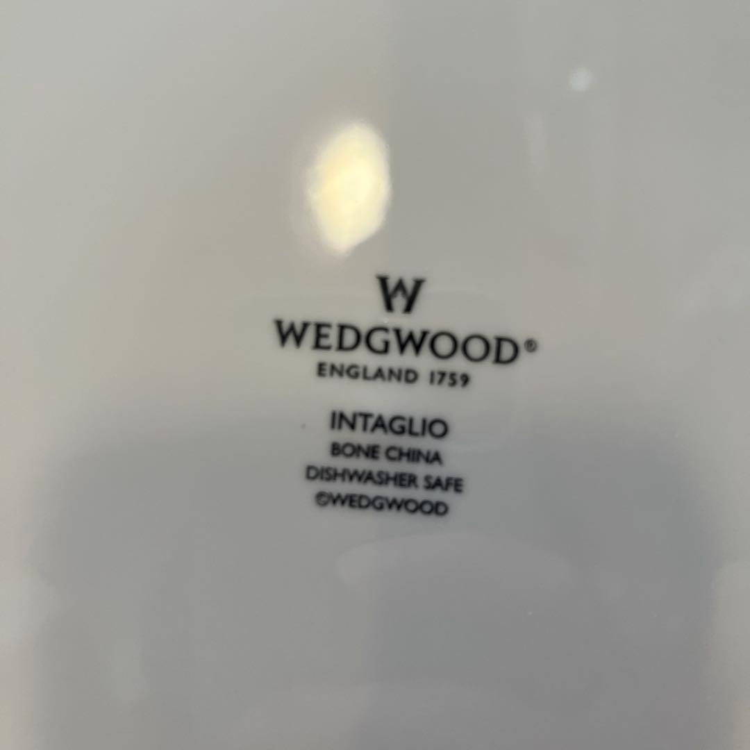 未使用　ウエッジウッド　インタグリオ プレート 27cm 3枚セット