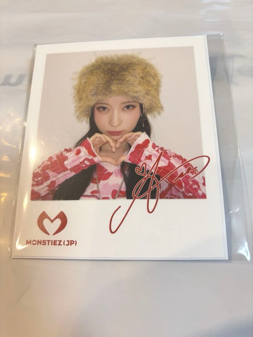 BABYMONSTER FC 継続特典　ポラロイド　アサ