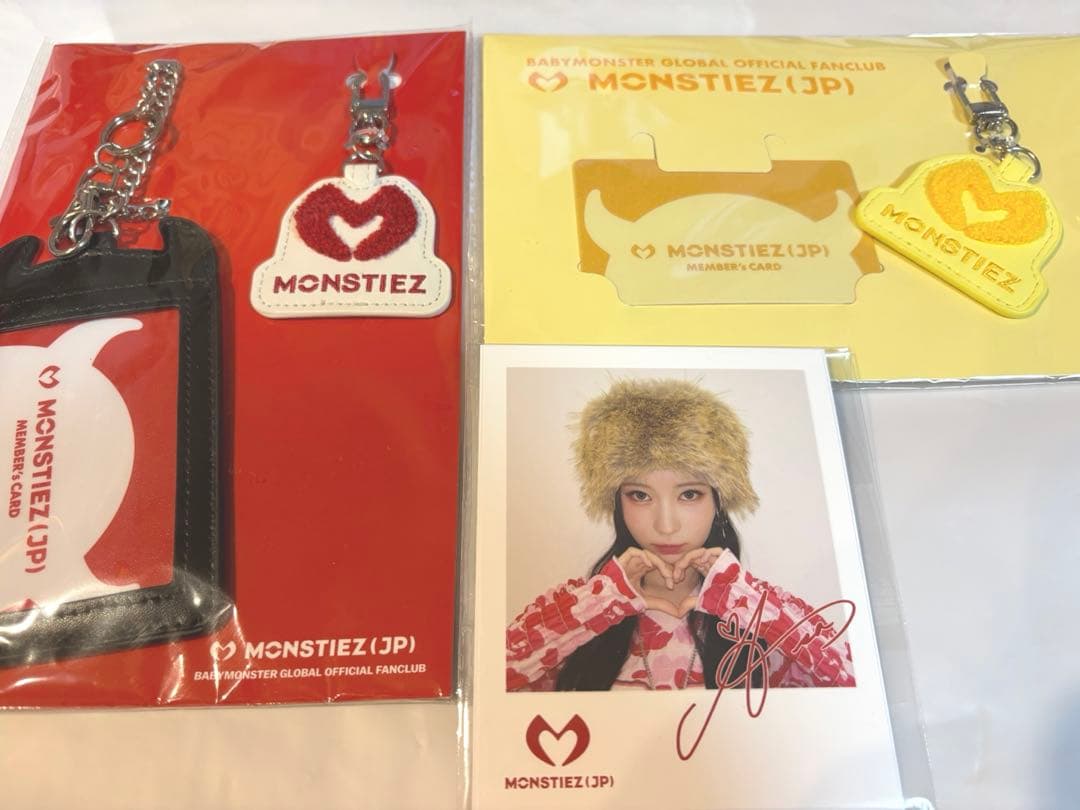 BABYMONSTER FC 継続特典　ポラロイド　アサ