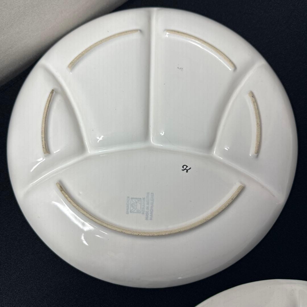 （031）グムンドナー・ケラミック　仕切り皿　3枚セット