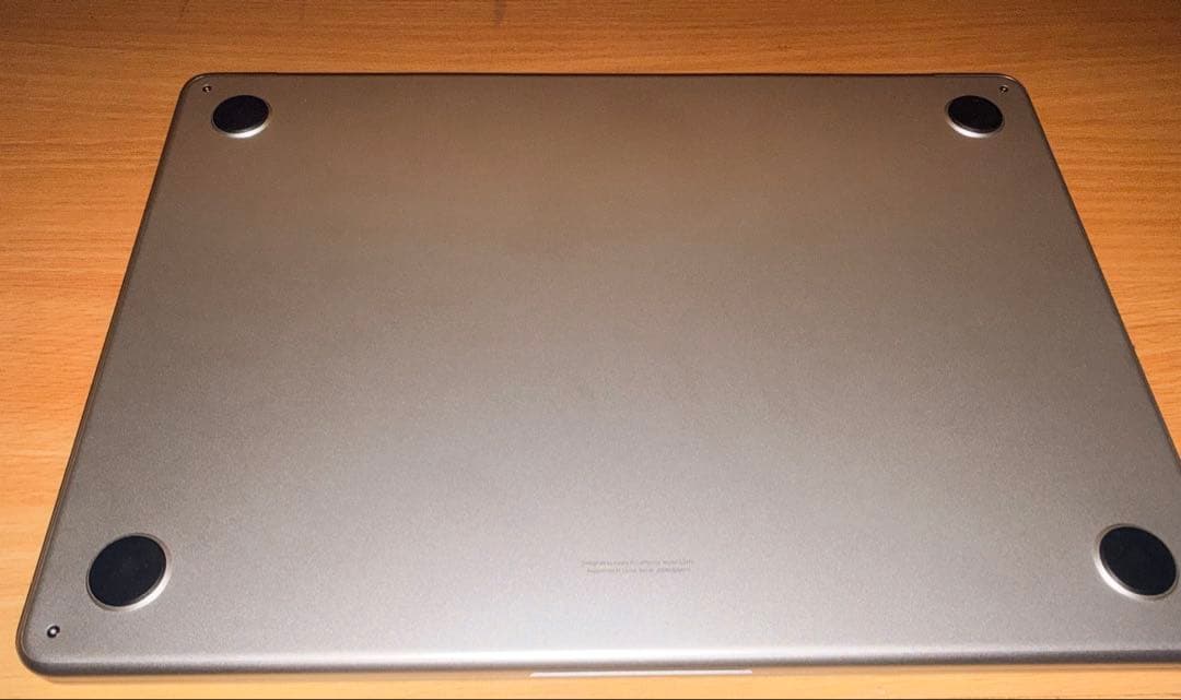 充放電3回 MacBook Air M3 13インチ16GB512GB