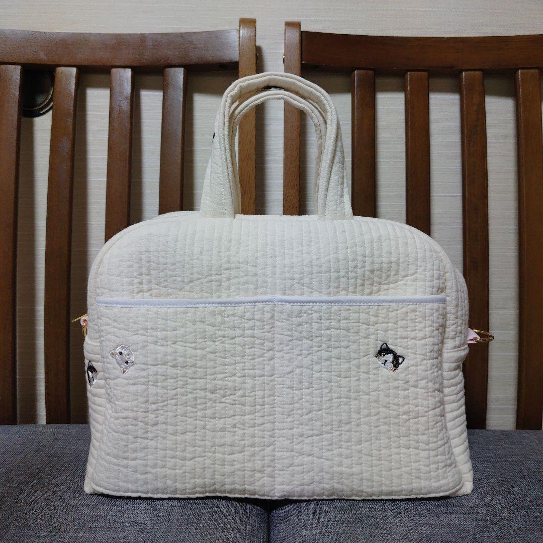 顕　ボストンバッグ　ヌビバッグ　ハンドメイド