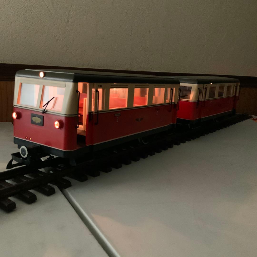 LGB LEHMANN レーマン レールバス 2両連結セット 2065