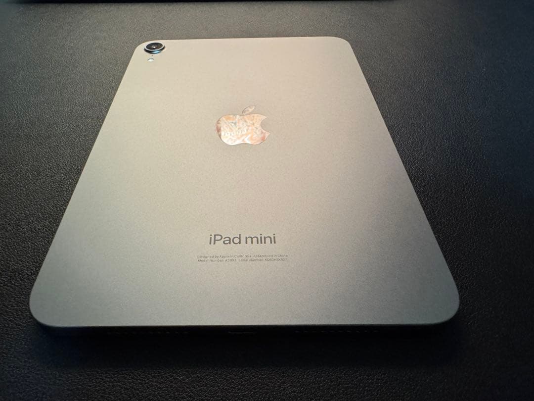 【極美品】ipadmini7 128G Wi-Fiモデル第７世代　スペースグレイ