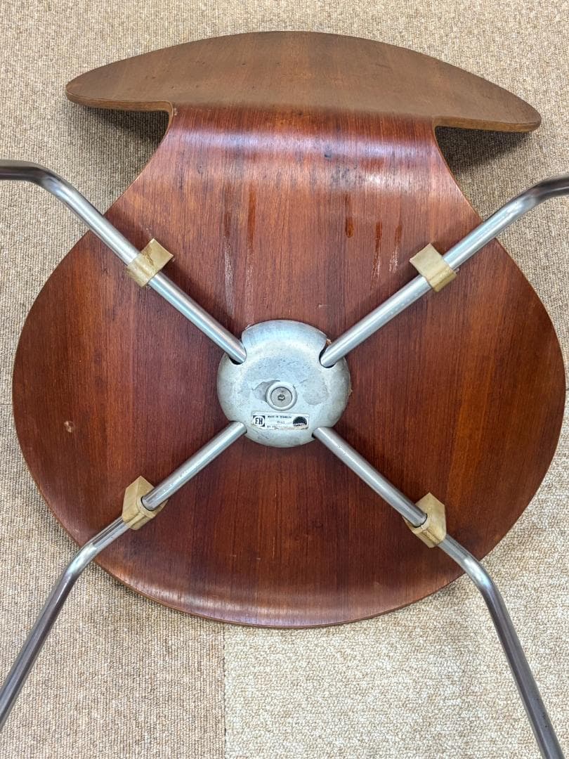 フリッツハンセン セブンチェア チーク材 希少 アルネ•ヤコブセン