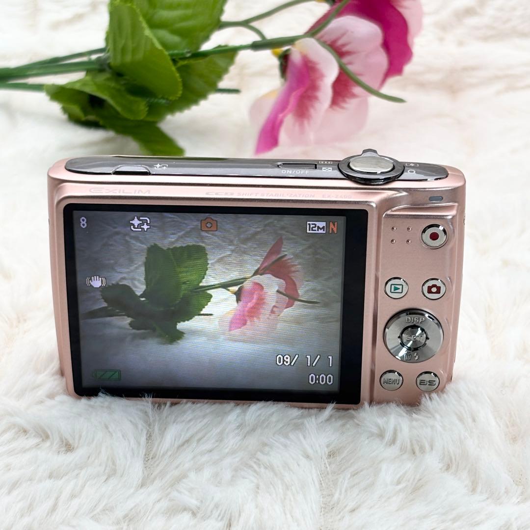 動作良好✨ CASIO EXILIM EX-Z400 ピンク