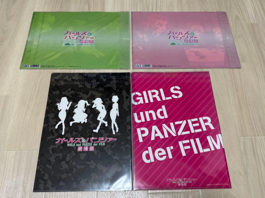 【非売品含む】ガールズ&パンツァー　クリアファイル28枚