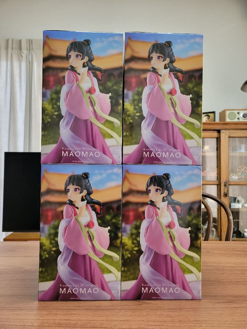薬屋のひとりごと·猫猫フィギュア ～園遊会～·4体セット·新品未開封