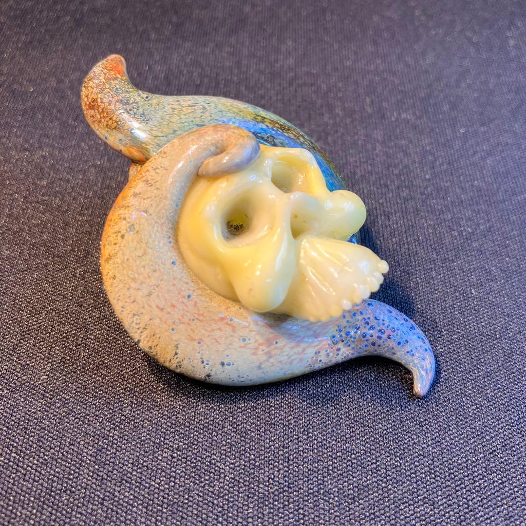 XODAS ペンダント ボロシリケイトガラス Salt Skull