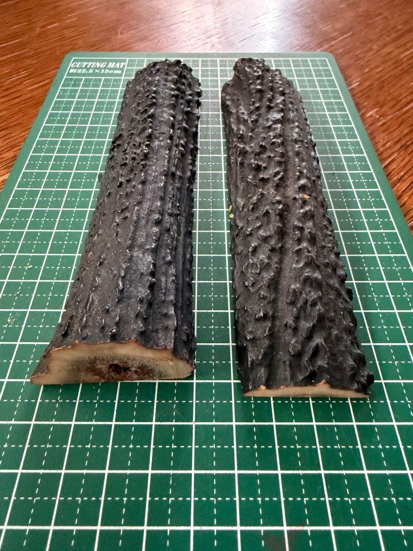 ⑦カスタムナイフハンドル材　スタッグ13.5㎝