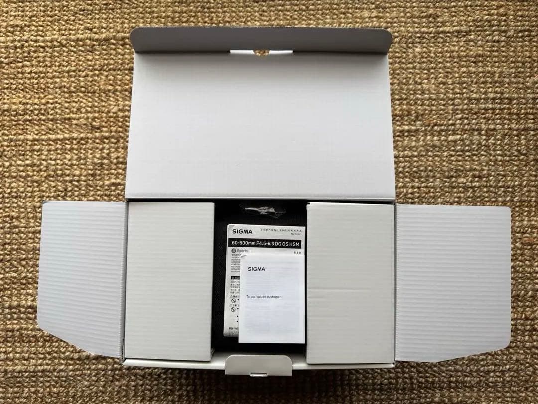 極美品！SIGMA 60-600mm F4.5-6.3 DG OS HSM