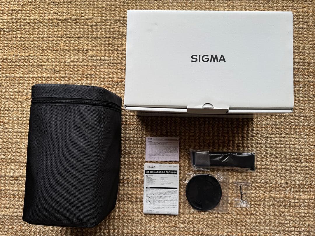 極美品！SIGMA 60-600mm F4.5-6.3 DG OS HSM
