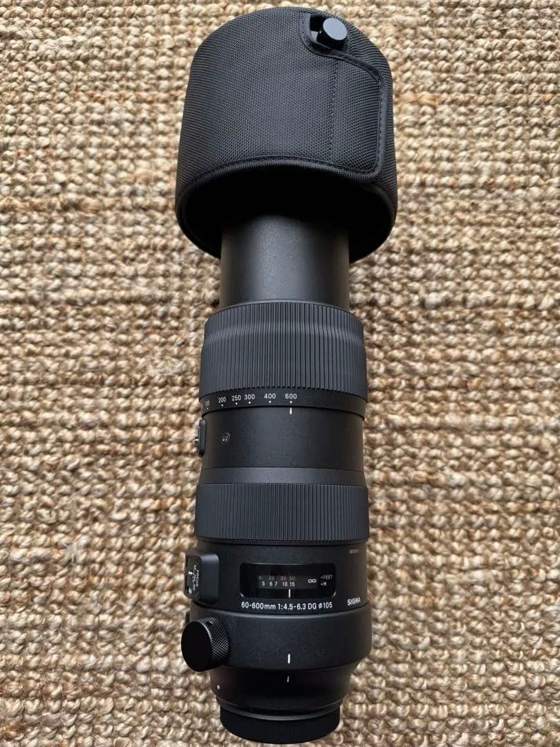極美品！SIGMA 60-600mm F4.5-6.3 DG OS HSM