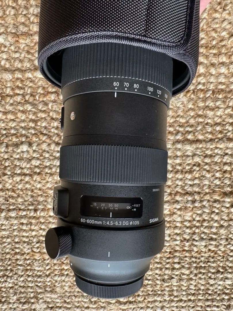 極美品！SIGMA 60-600mm F4.5-6.3 DG OS HSM