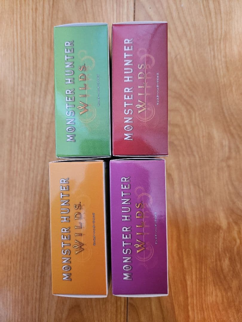 モンスターハンターワイルズ 護石キーホルダー4個セット