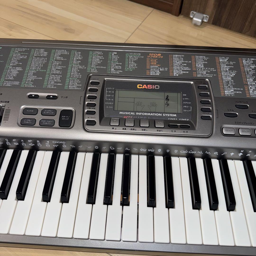 CASIOカシオ　LK-80 初心者　ナビゲーション美品