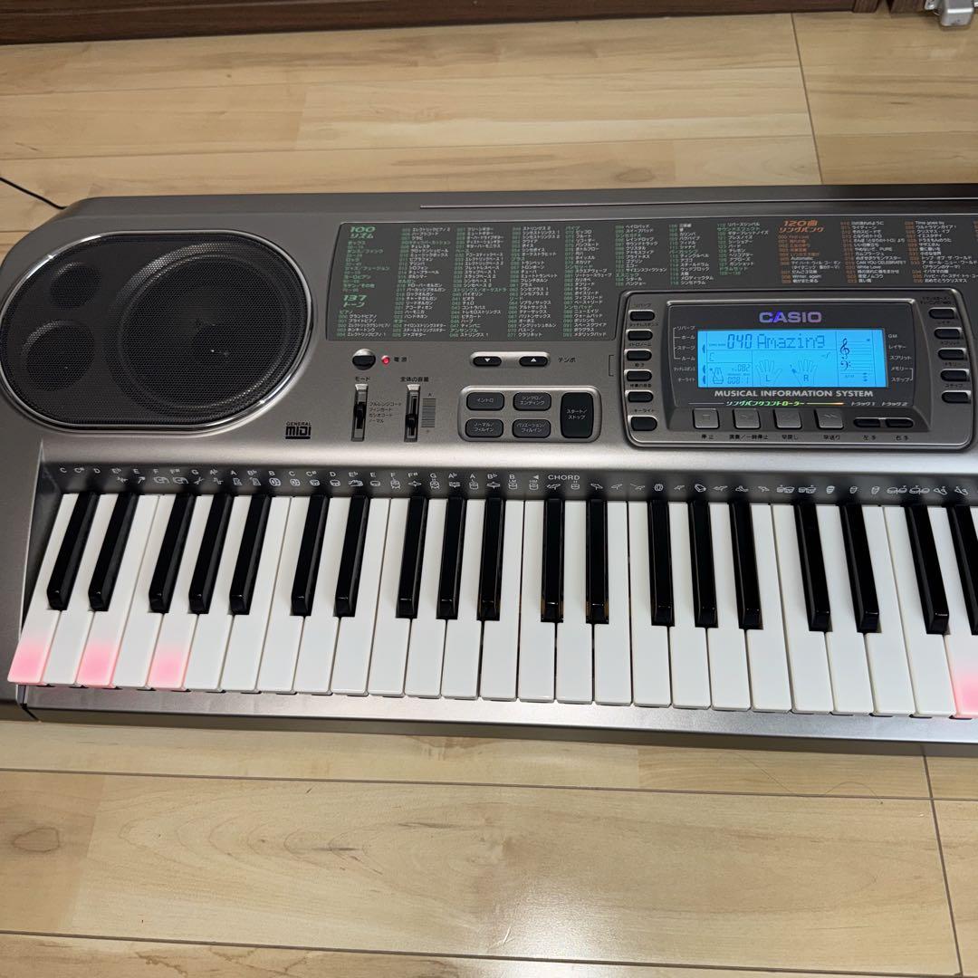 CASIOカシオ　LK-80 初心者　ナビゲーション美品