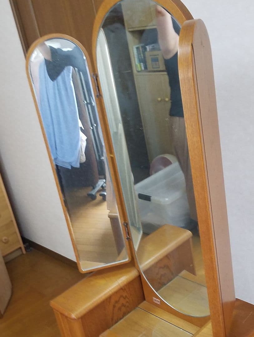 大塚家具★三面鏡ドレッサー★
