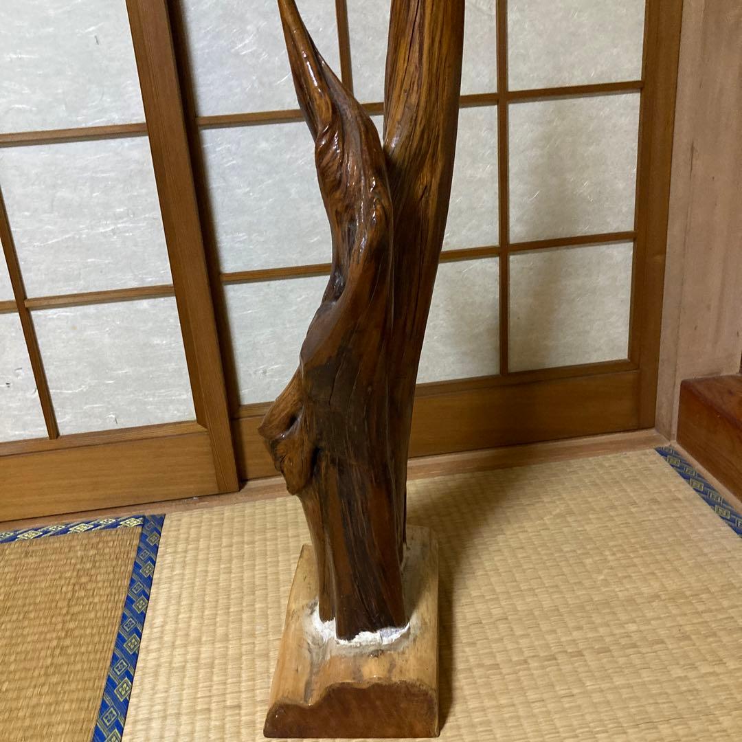 ①木のインテリア置物