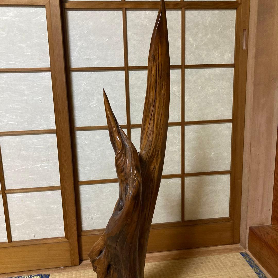 ①木のインテリア置物